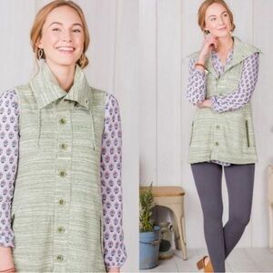 Matilda Jane | Green Out-The-Door Vest | Sz M